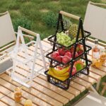 Farmhouse Fruit Caddy 3-Tier Fruit Basket Stand