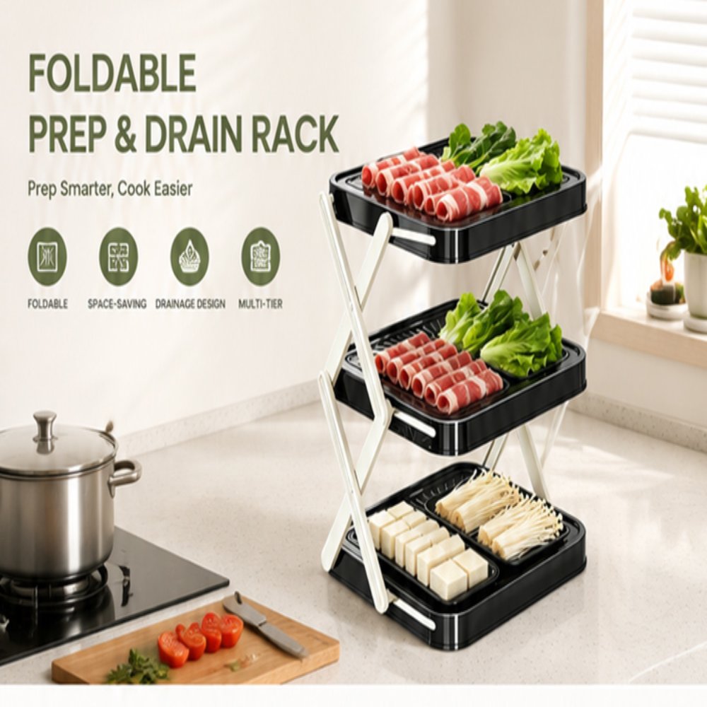 Food Prep Rack Folding Food Prep Rack