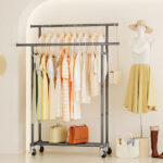 Garment Rack Double Rail Garment Rack