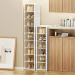 Single-row folding shoe rack Single-Row Folding Shoe Rack