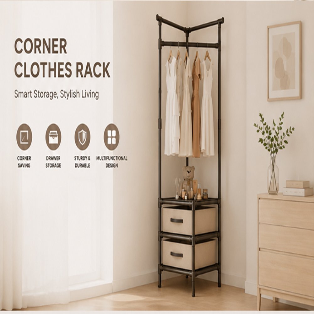 Corner Coat Rack Corner Coat Rack