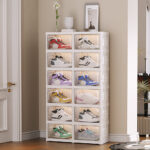 Stackable Shoe Organizer Clear Shoe Box