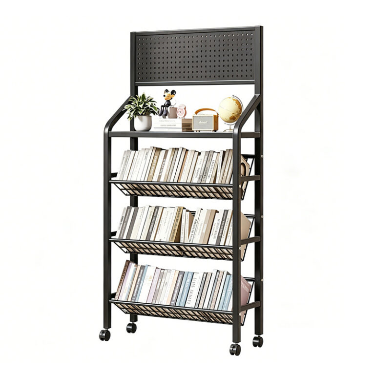 Study Storage Rack Pegboard Shelf