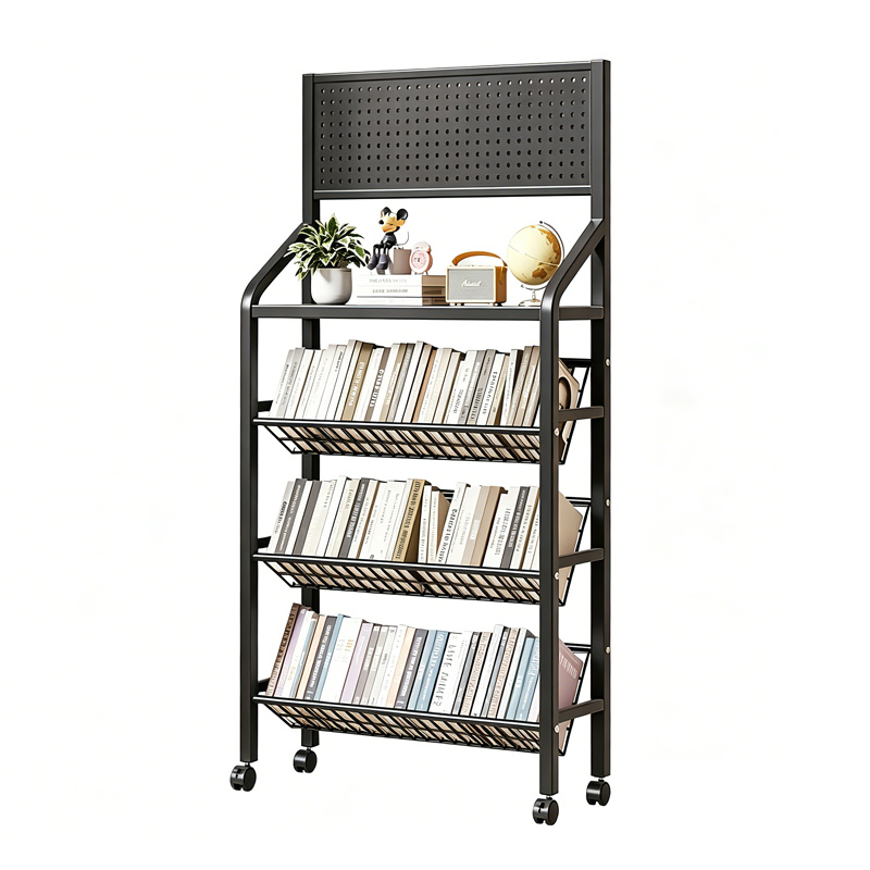 Study Storage Rack Pegboard Shelf